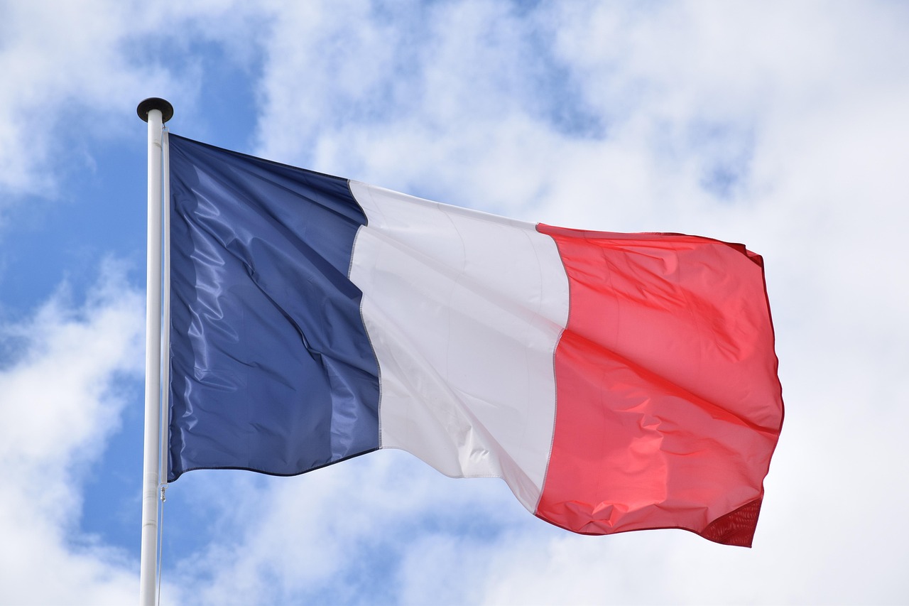 Jute vloerkleed in zonnige Franse kamer. Jute vloerkleed in zonnige Franse kamer.