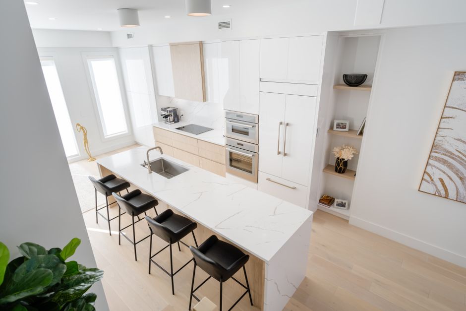Interieur decoratie met kalmerende nazomer kleuren.